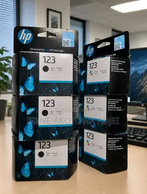 Hp 123 Black/Colour Original Ink Cartridges Hp 2130, 2620, 3630,3639
