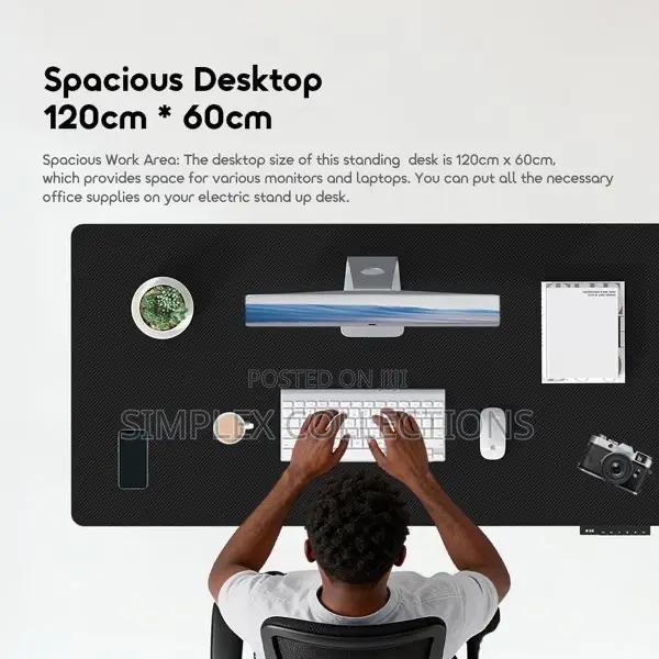 Oraimo Flexistation Ergonomic Smart Adjustable Electric Table Desk