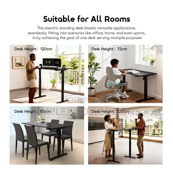Oraimo Flexistation Ergonomic Smart Adjustable Electric Table Desk