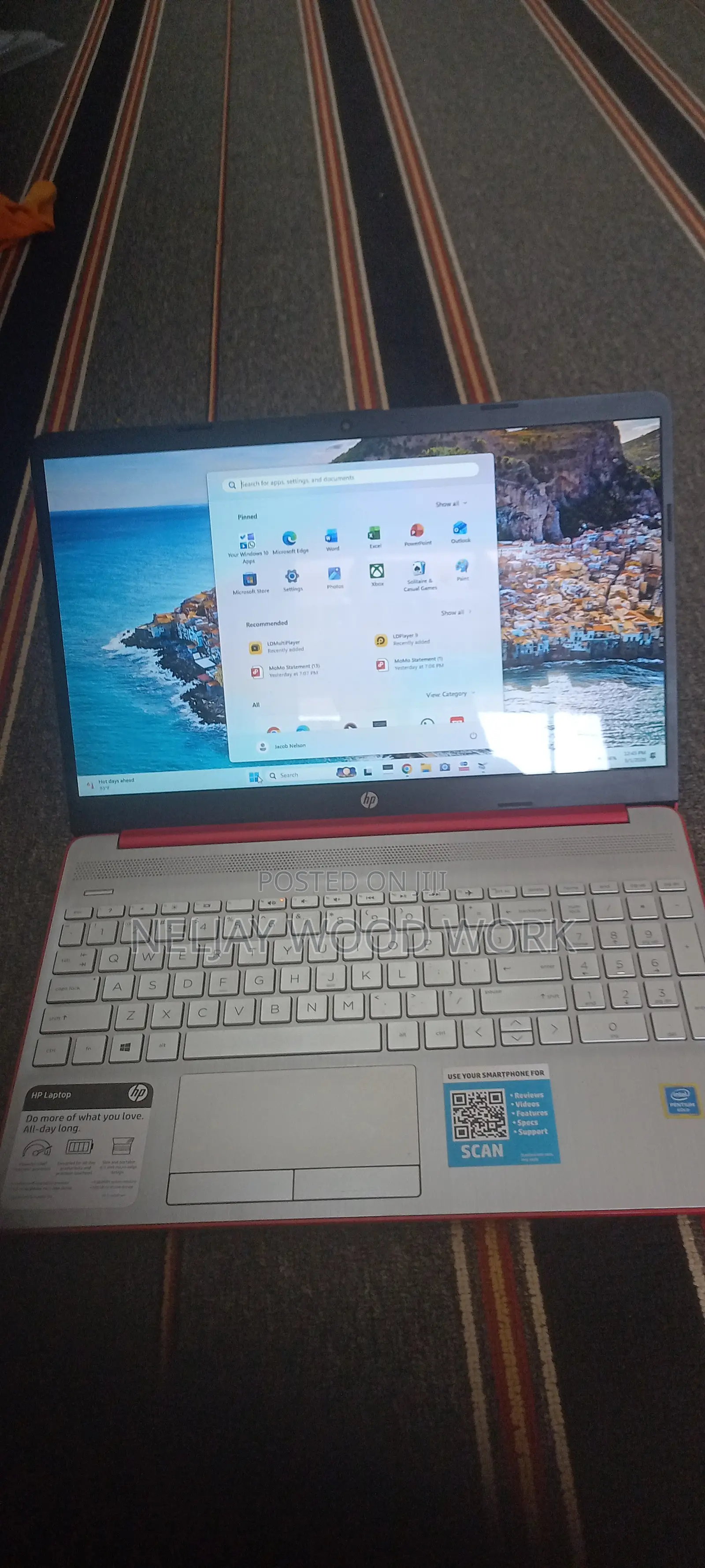 Laptop HP Pavilion 15 4GB Intel HDD+SSD 500GB
