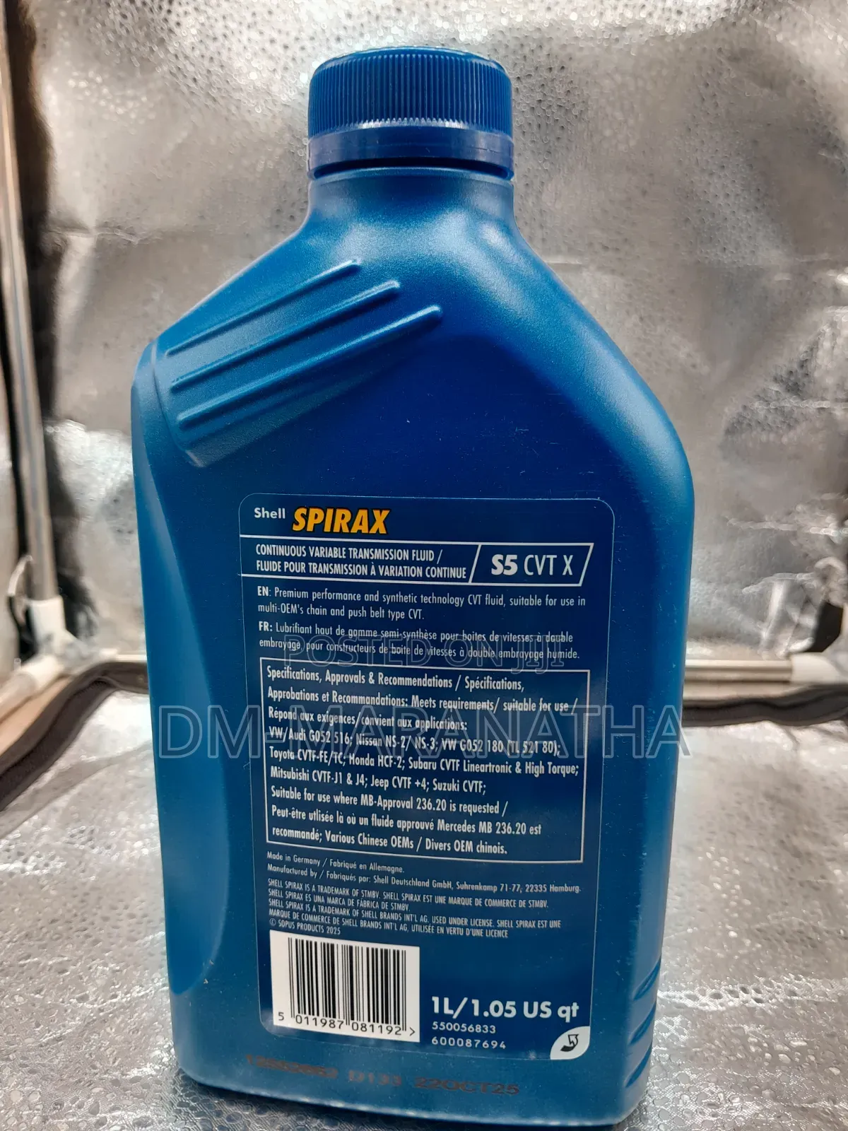 CVT Fluid Shell Spirax From Germany