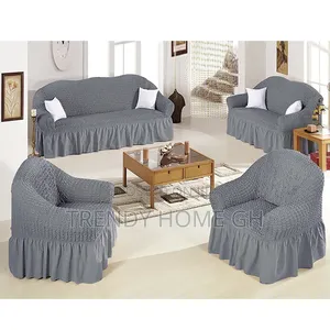Turkish Stylish Stretchable Jacquard Sofa Covers Set Seater 3,2,1,1