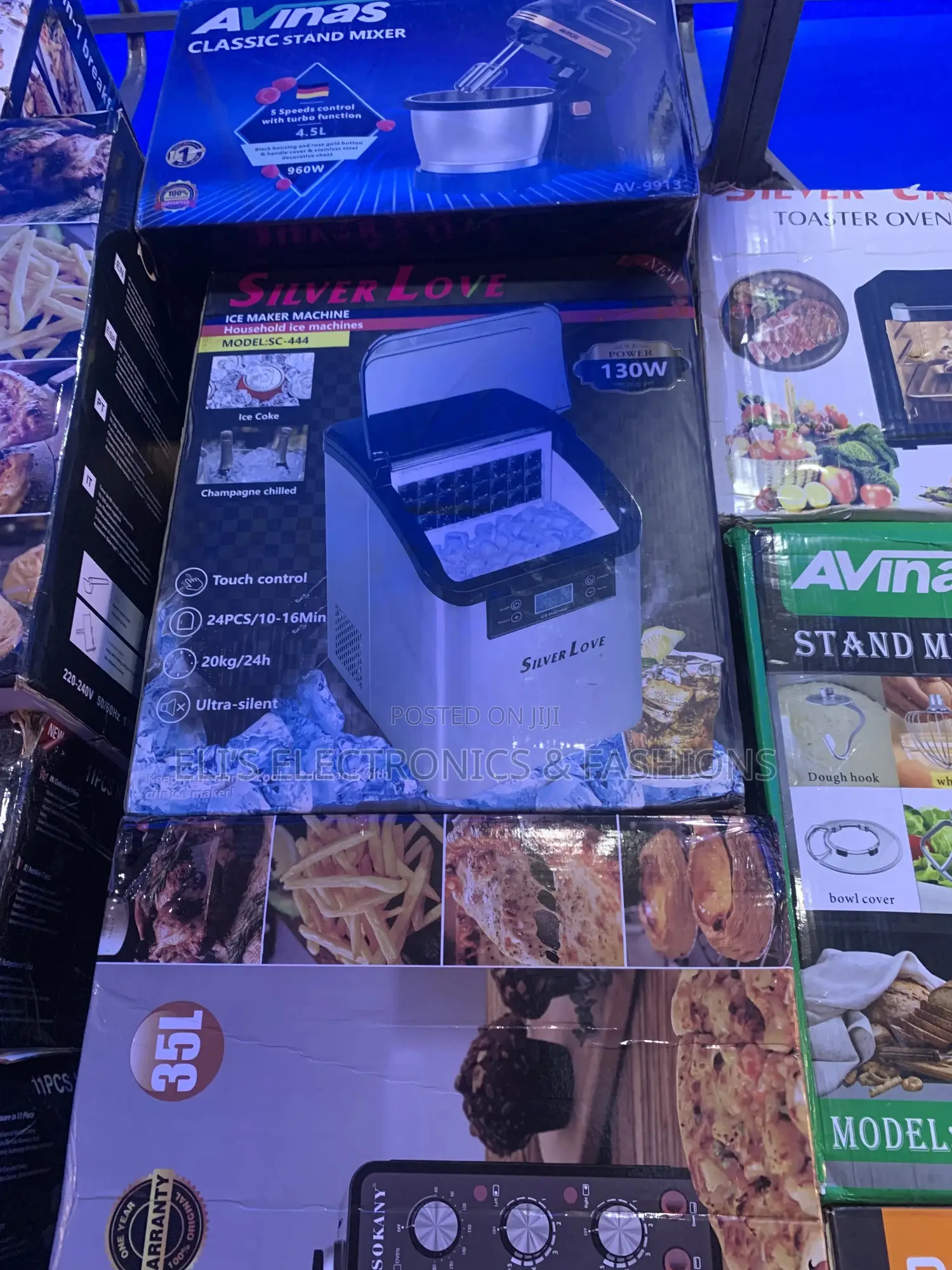 Silver Love Ice Maker