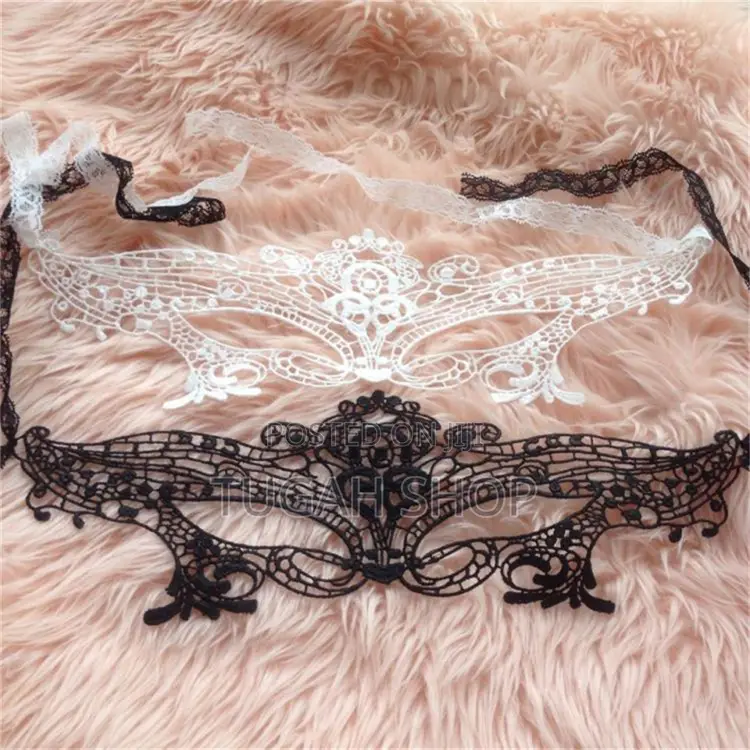 BDSM Veils Lase Face Net Mask