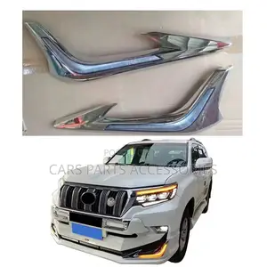 Front Bumper Complete With Led Lights Land Cruiser Pardo 2018