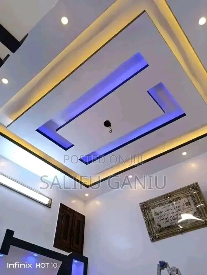 Double Layer Pop Ceiling for Dramatic Effect
