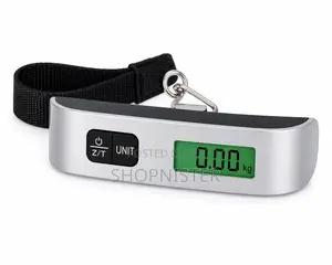 Portable Digital Luggage Scale – Handheld Travel 50kg Capacity)