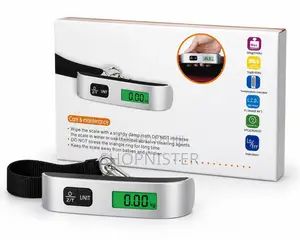 Portable Digital Luggage Scale – Handheld Travel 50kg Capacity)