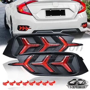 Honda Civci 2016 to 2022 Back Reflector Light
