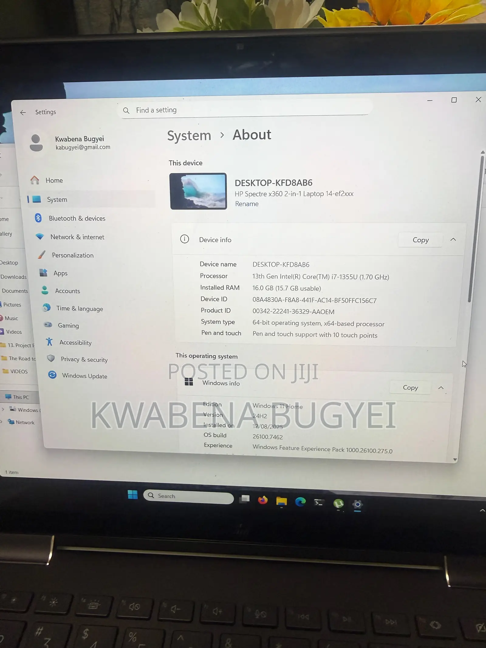 Laptop HP Spectre 14 16GB Intel Core i7 SSD 1T