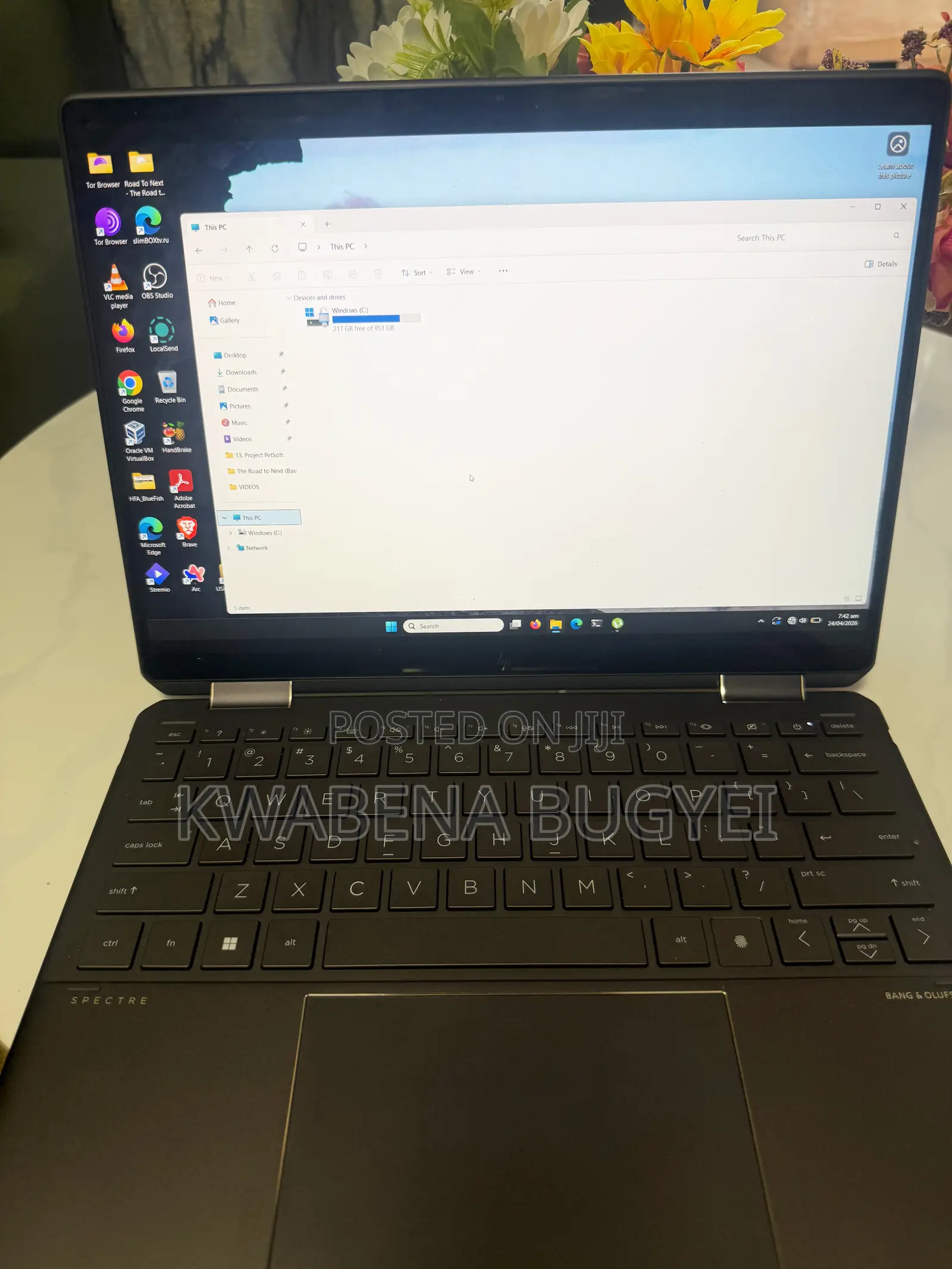 Laptop HP Spectre 14 16GB Intel Core i7 SSD 1T