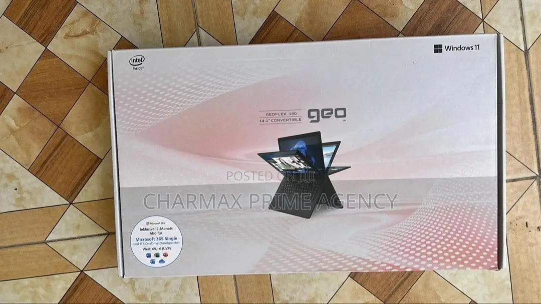 New Laptop Geo Geobook 140 4GB Intel Pentium SSD 128GB