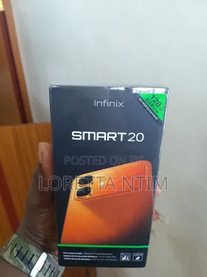 New Infinix Smart 20 128 GB Black