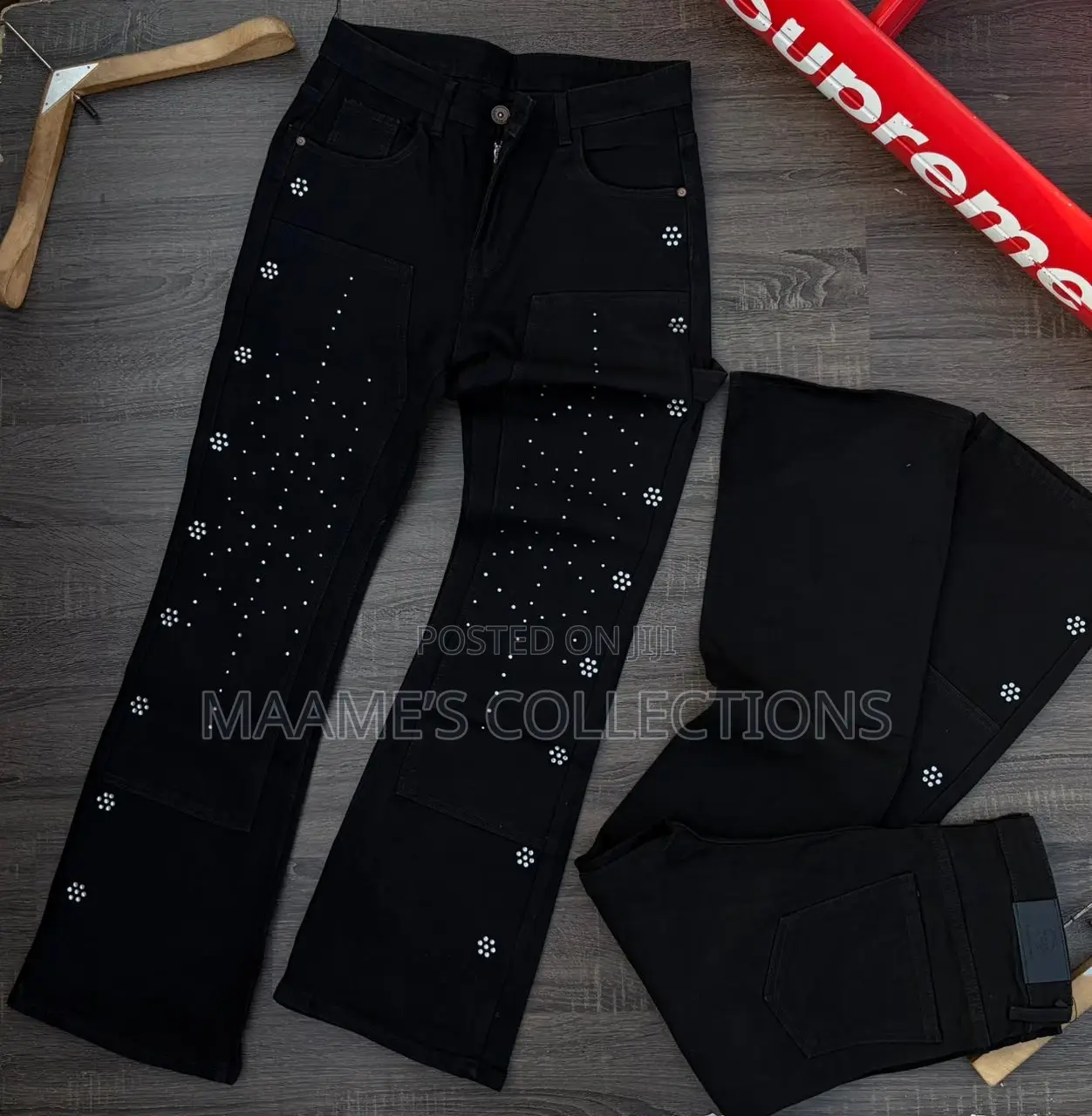 Solid Men’S S Cargo Pants / Baggy Jeans (Size 32, 33, 34, 36, 38 )