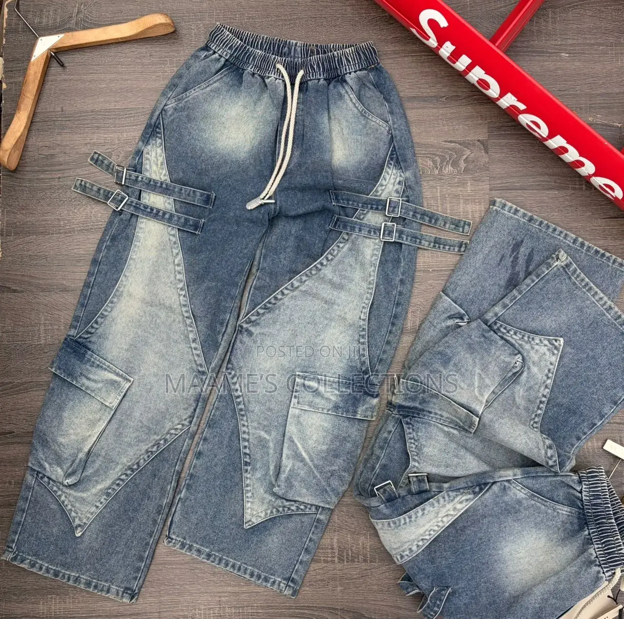 Men’S Designed Baggy Jeans (Sizes 32, 33, 34, 36, 38 )