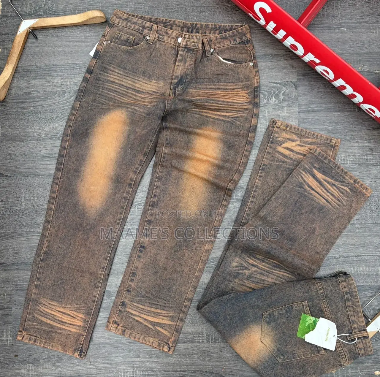 Men’S Designed Baggy Jeans (Sizes 32, 33, 34, 36, 38 )