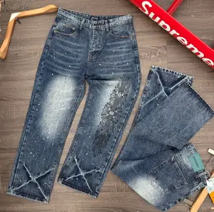 Men’S Designed Baggy Jeans (Sizes 32, 33, 34, 36, 38 )