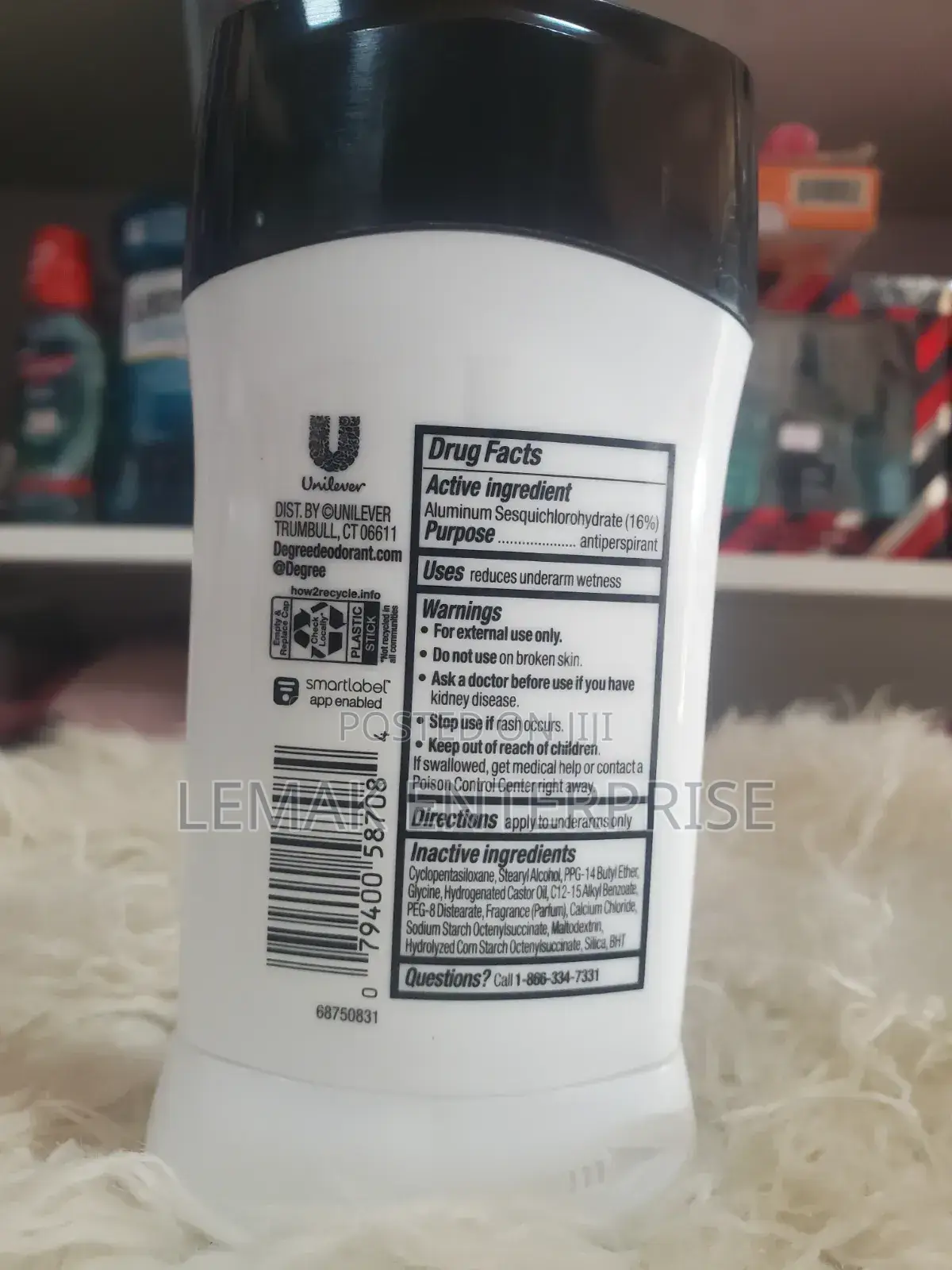 Degree Ultraclear +Deodorant