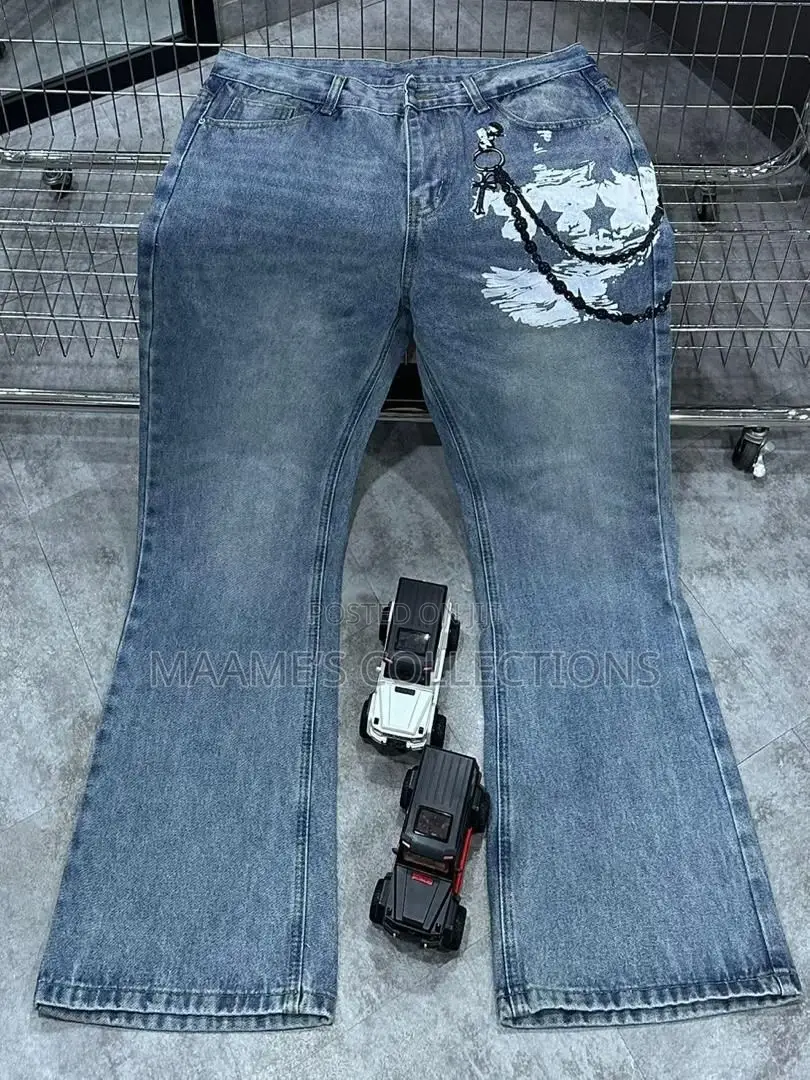 Men’S Wide Leg Baggy Jeans
