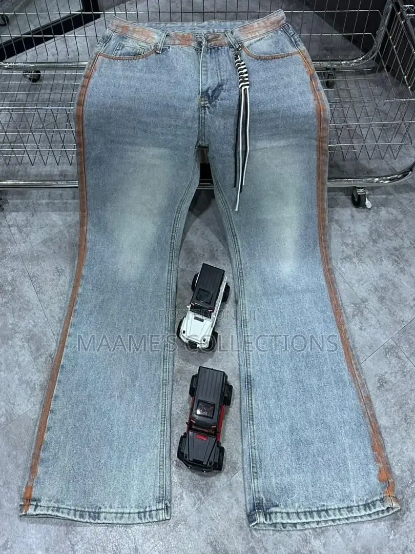 Men’S Wide Leg Baggy Jeans