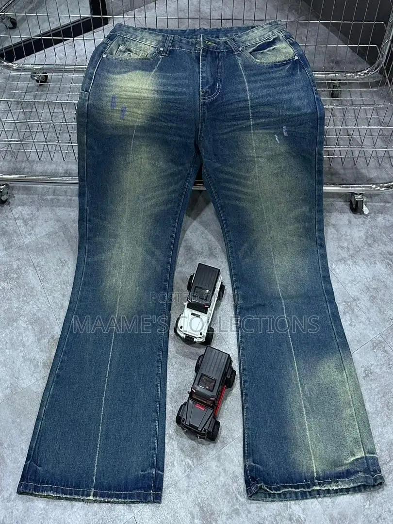 Men’S Wide Leg Baggy Jeans