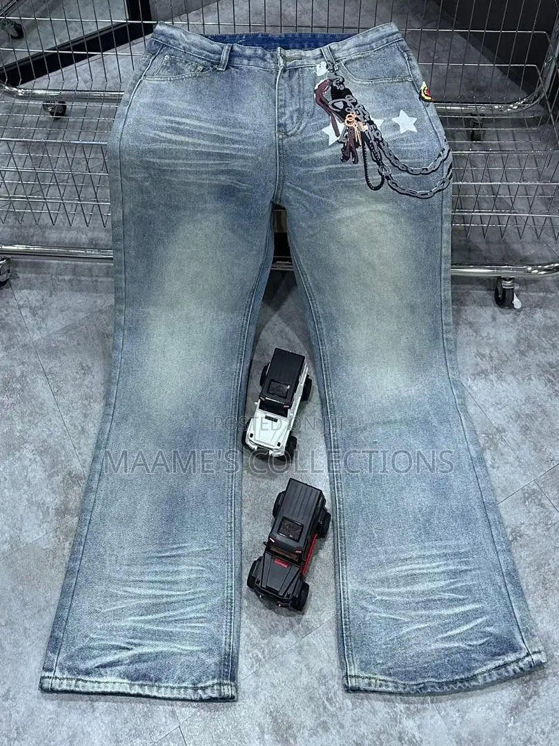 Men’S Wide Leg Baggy Jeans
