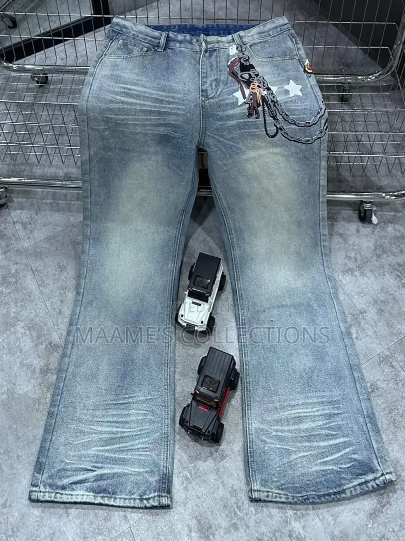 Men’S Wide Leg Baggy Jeans