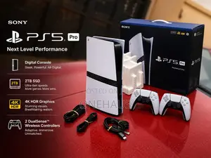 Ps5 Pro Digital Console (2tb Ssd) — 2 Dualsense Wireless Controllers