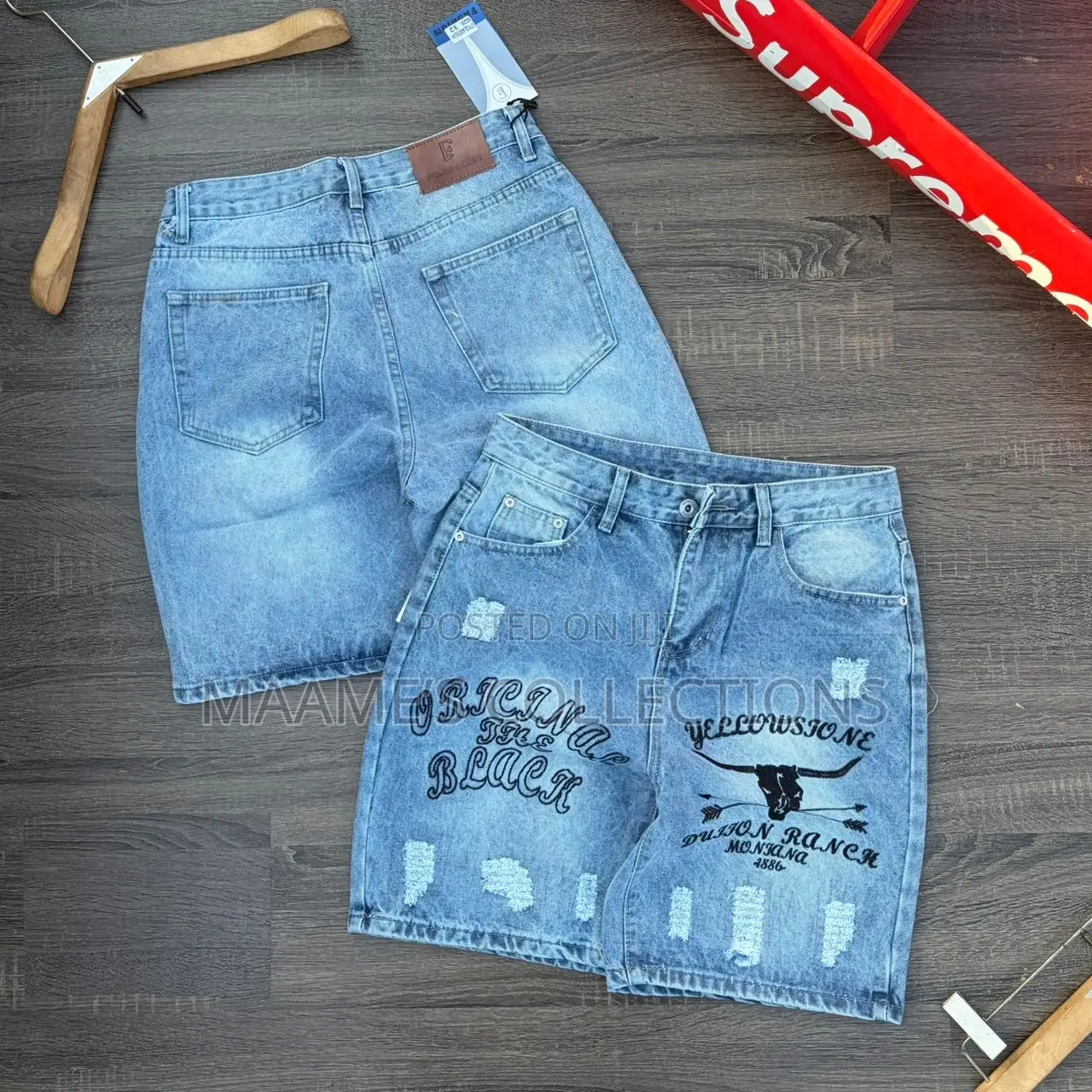 Stock Jean Shorts (Sizes 32 , 33, 34, 36 , 38)