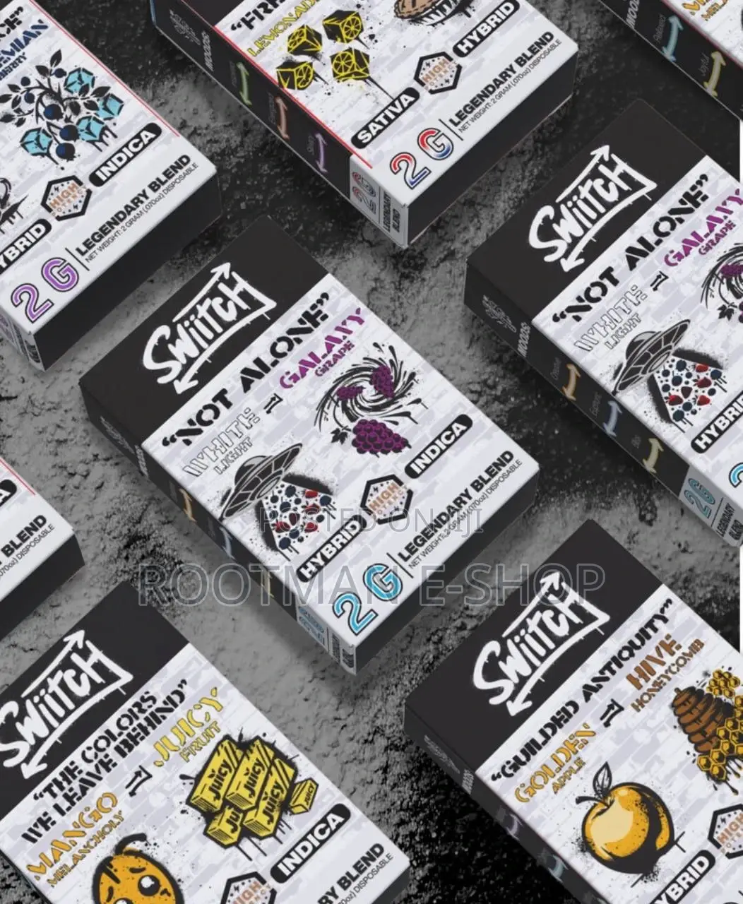 Switch 2 Gram Legendary Blend Disposables