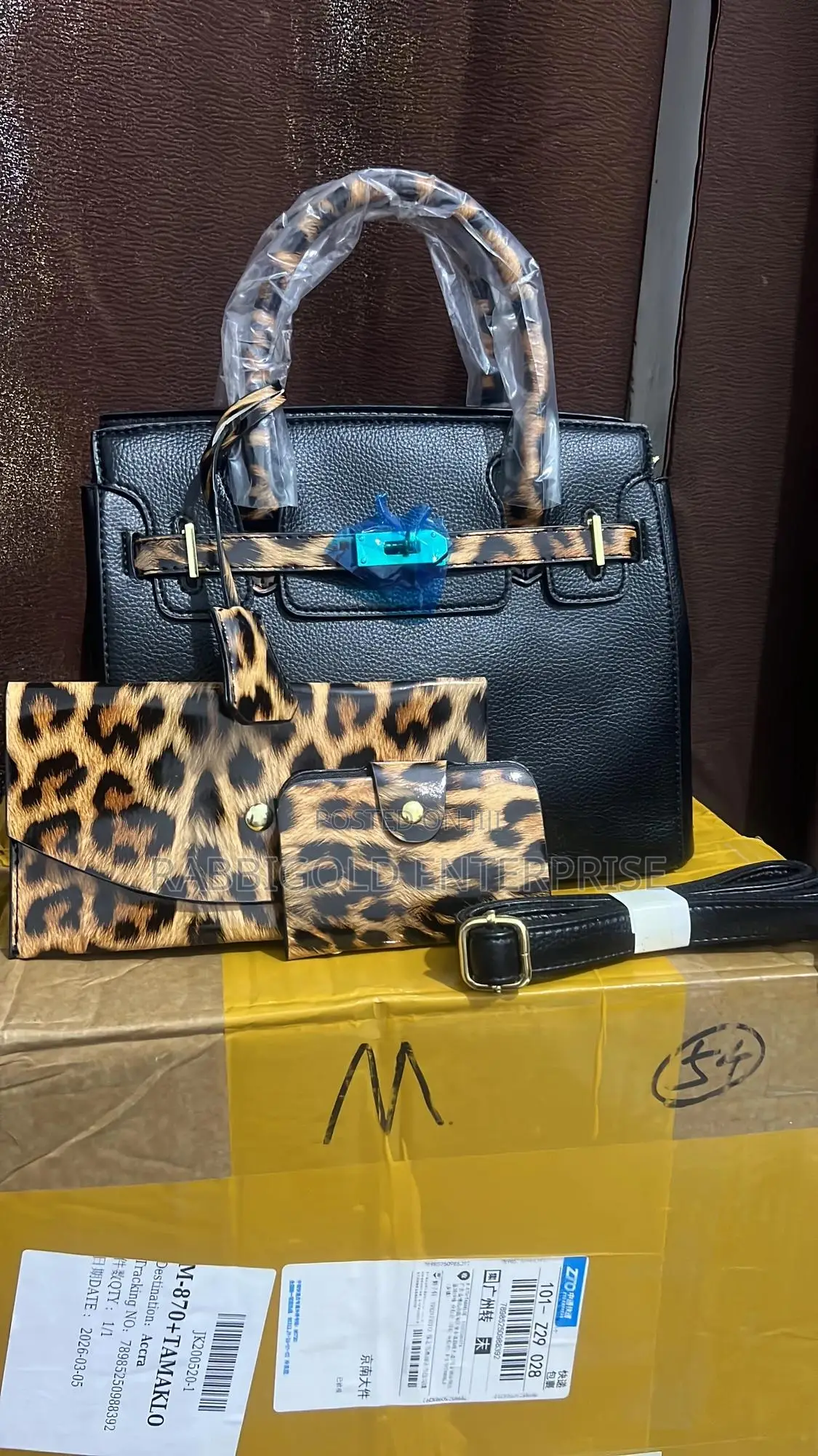 3 in 1 Leather Bags for Women