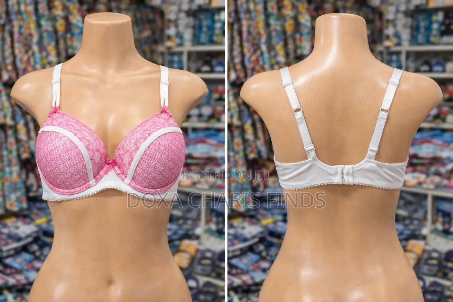 Pink Lace Bra, Preloved and Elegant