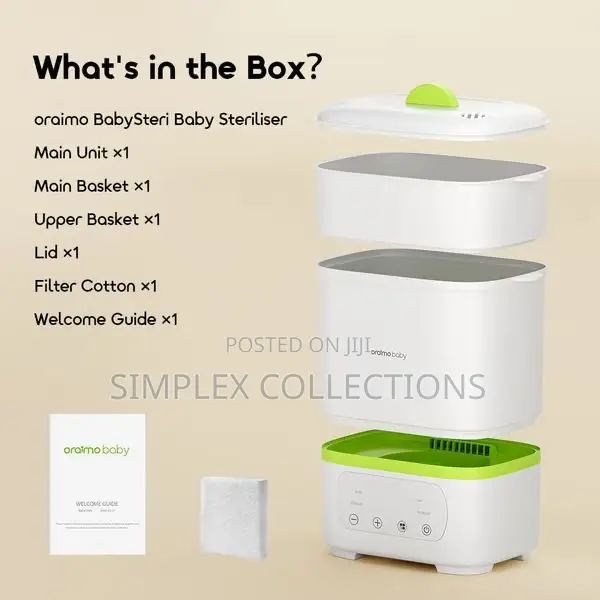Oraimo Babysteri 3-in-1 Multi-Function Baby Bottle Steriliser
