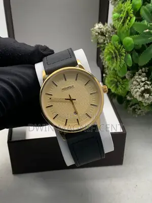Leather Strap Hoursly Anti-Fade Unisex Watch