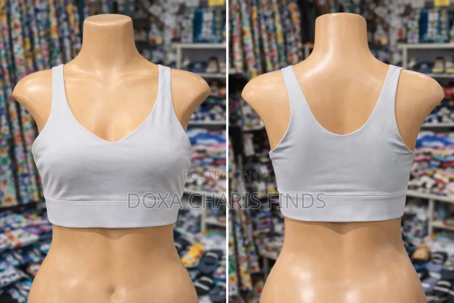 Light Grey Sport Bra, Preloved and Comfortable