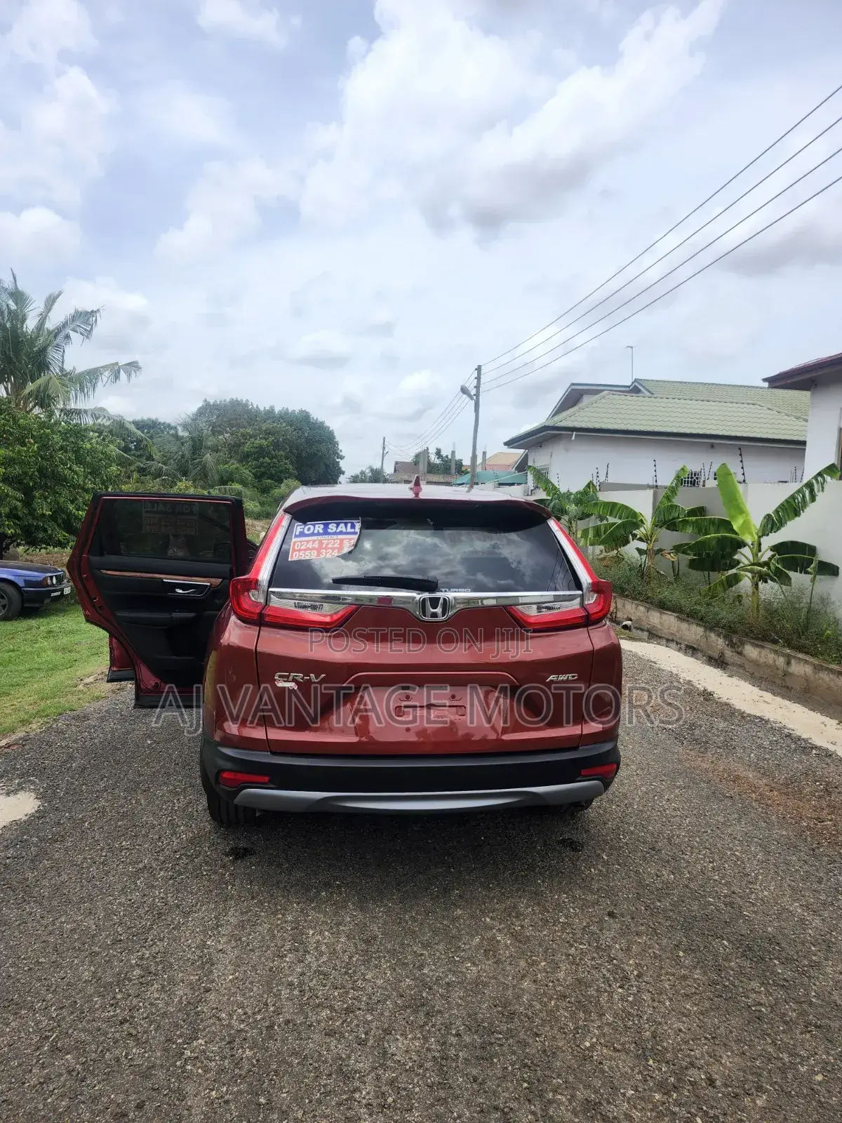 Honda CR-V EX-L AWD 2019 Red