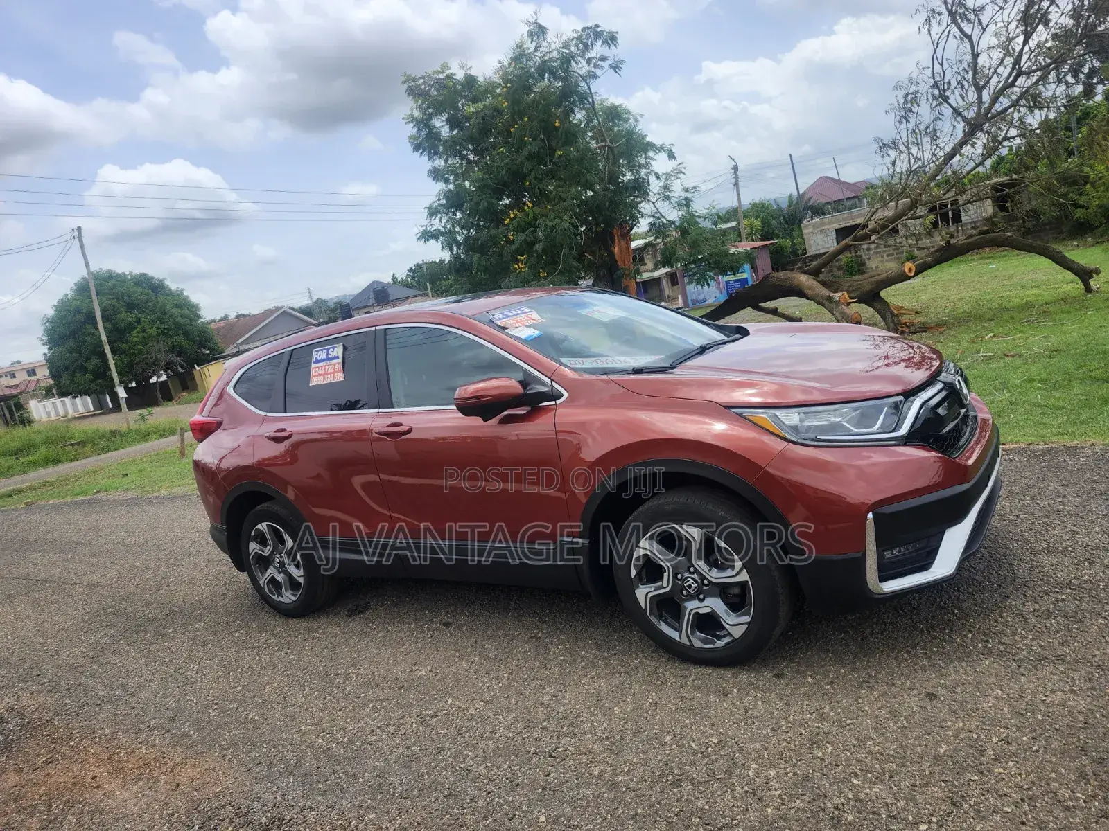 Honda CR-V EX-L AWD 2019 Red