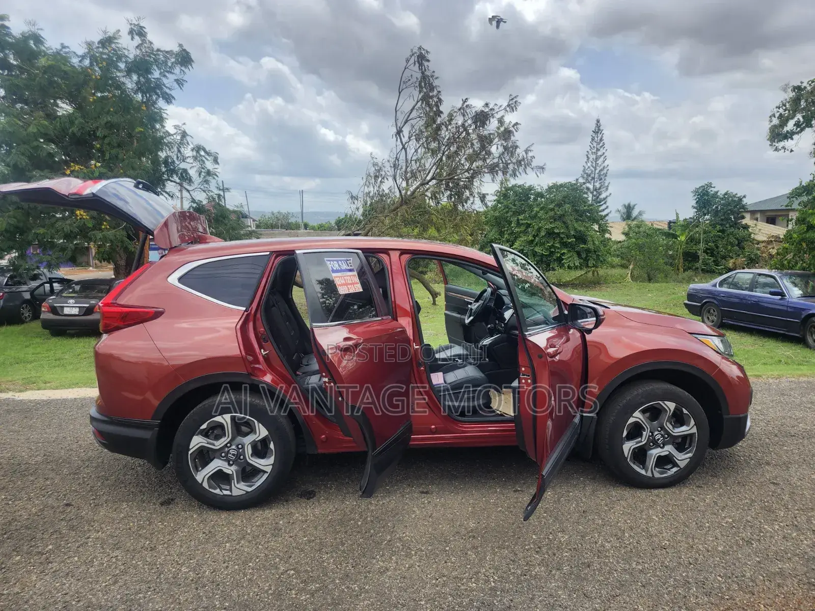 Honda CR-V EX-L AWD 2019 Red