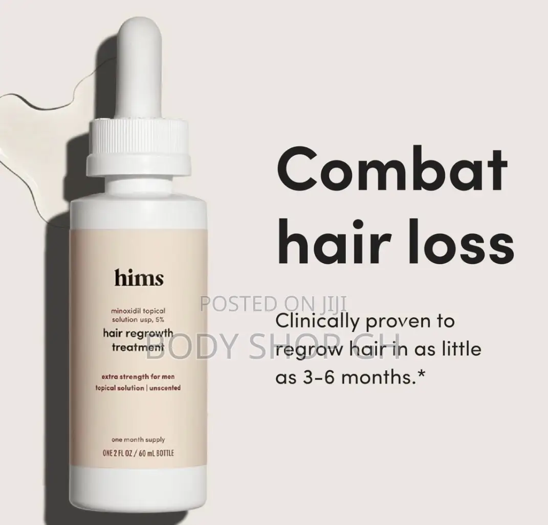 Hims Hair Regrowth Treatment - Topical Minoxidil 5% Solution for Men