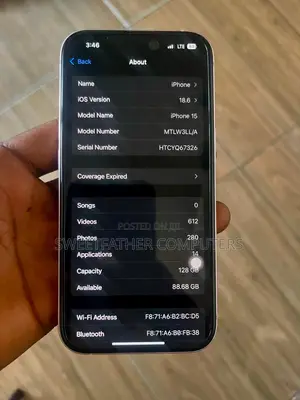 Apple iPhone 15 128 GB Pink