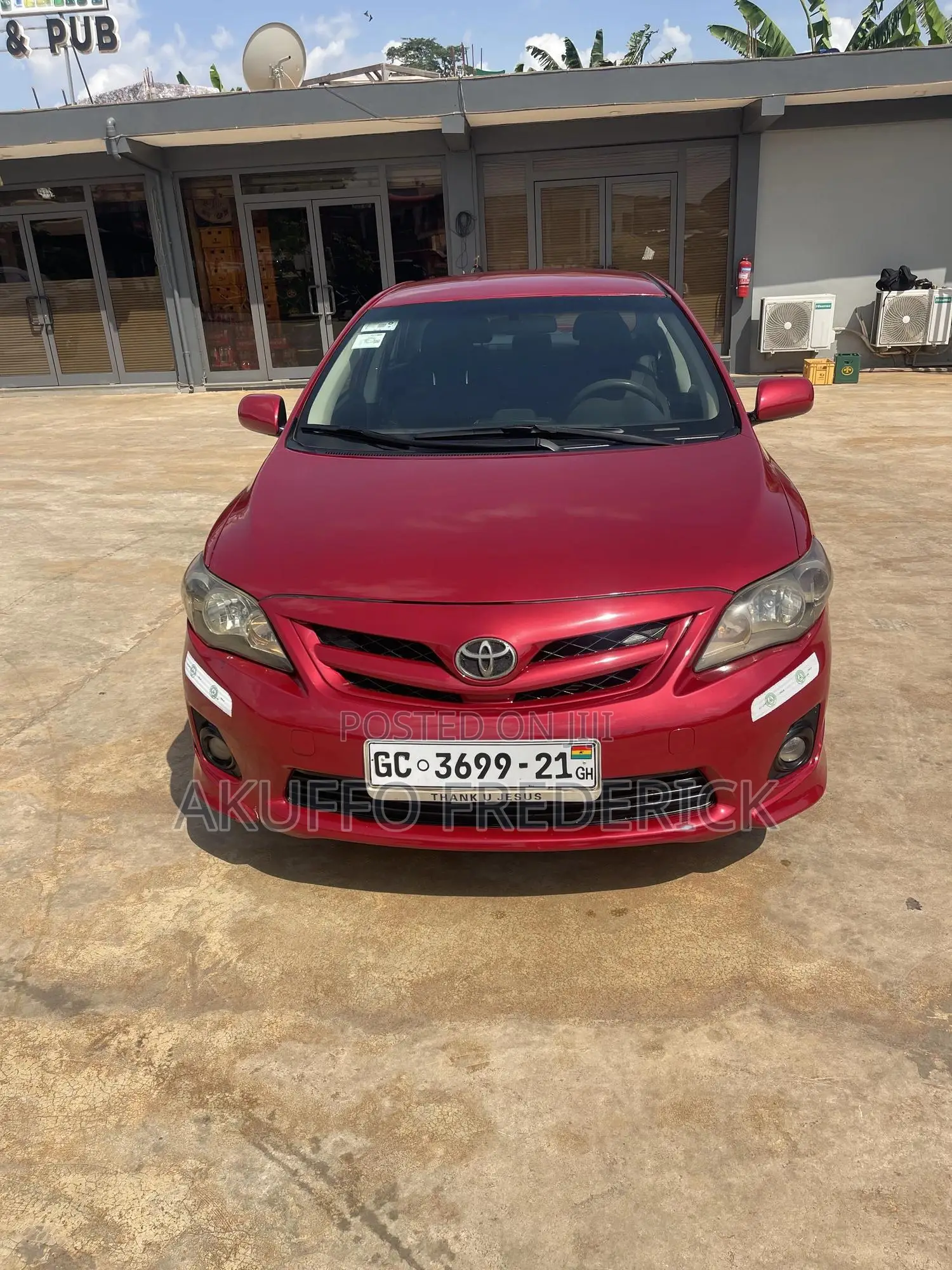 Toyota Corolla S Special Edition 4dr Sedan (1.8L 4cyl 4A) 2013 Red