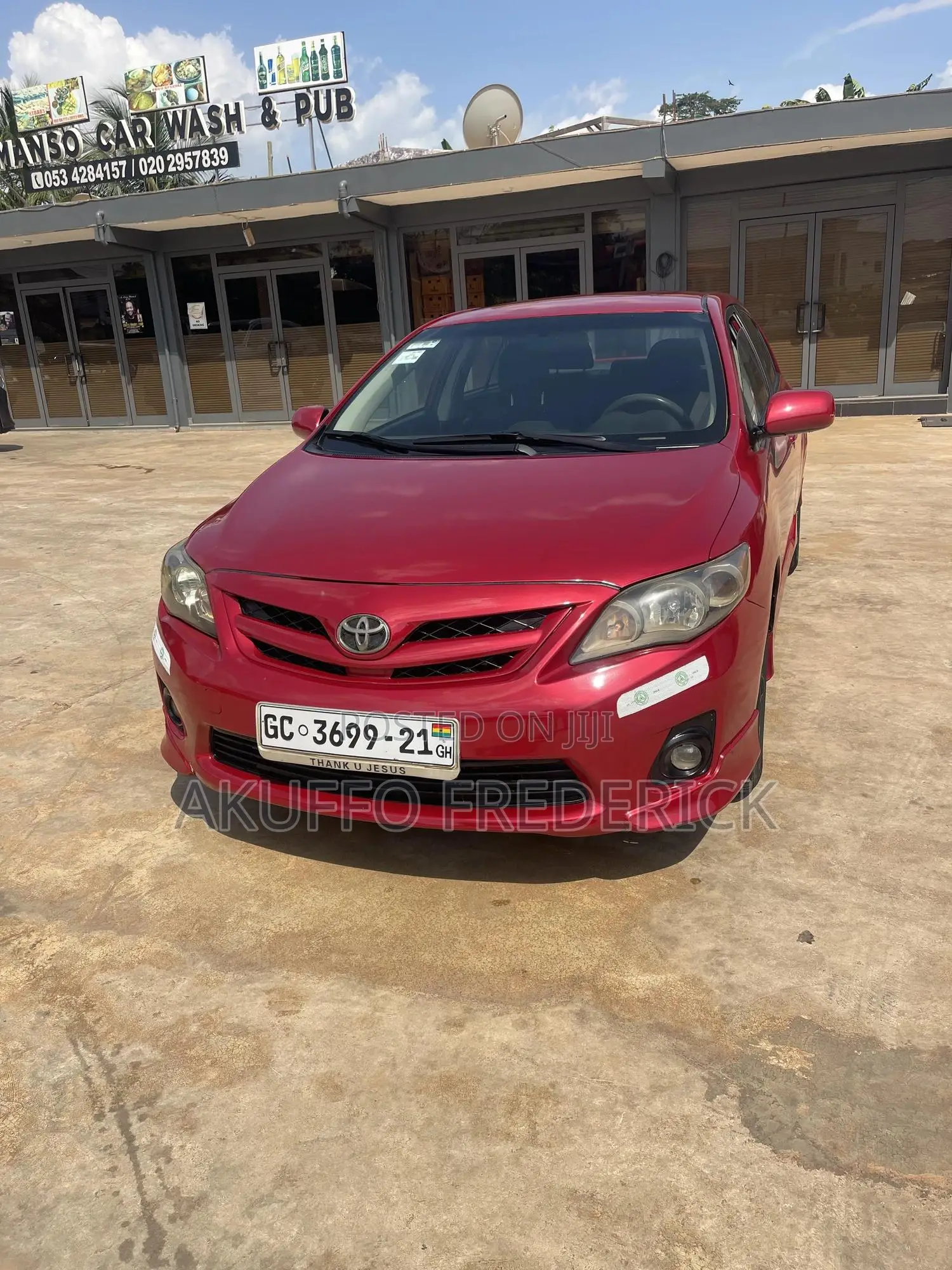 Toyota Corolla S Special Edition 4dr Sedan (1.8L 4cyl 4A) 2013 Red