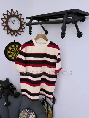 Men's Striped Cotton T-Shirt