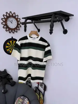Men's Striped Cotton T-Shirt