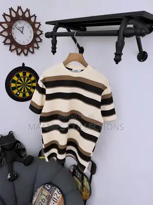 Men's Striped Cotton T-Shirt