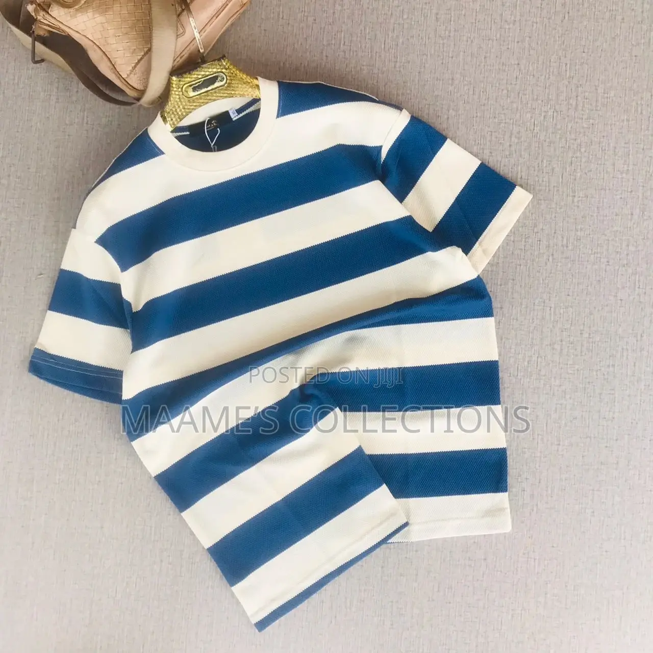 Men's Striped Cotton T-Shirt