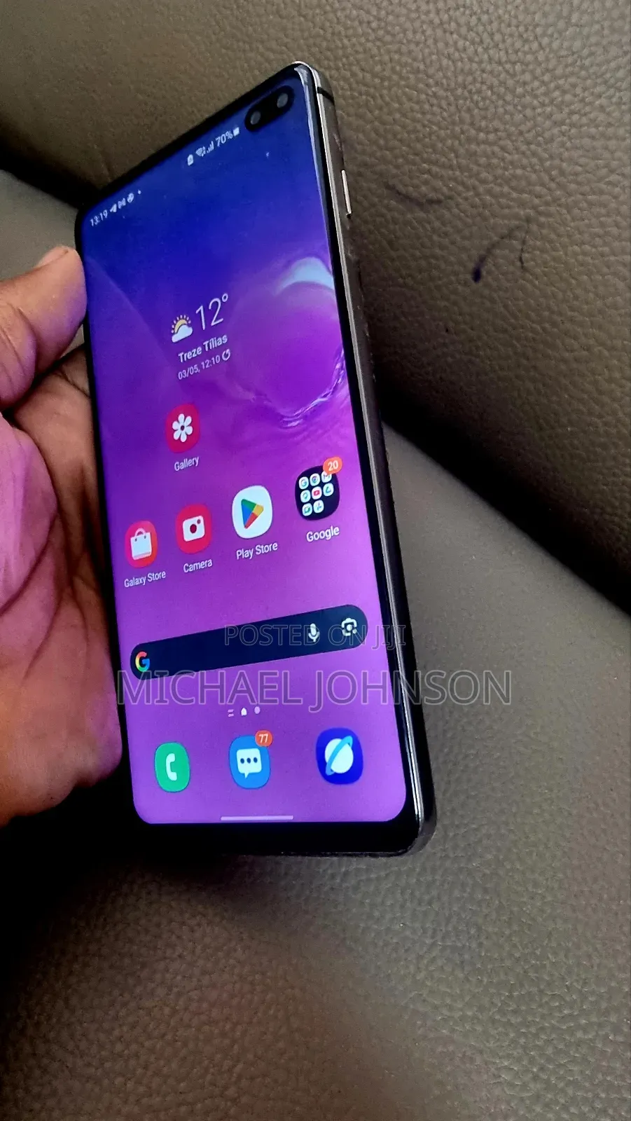 Samsung Galaxy S10 Plus 128 GB Black