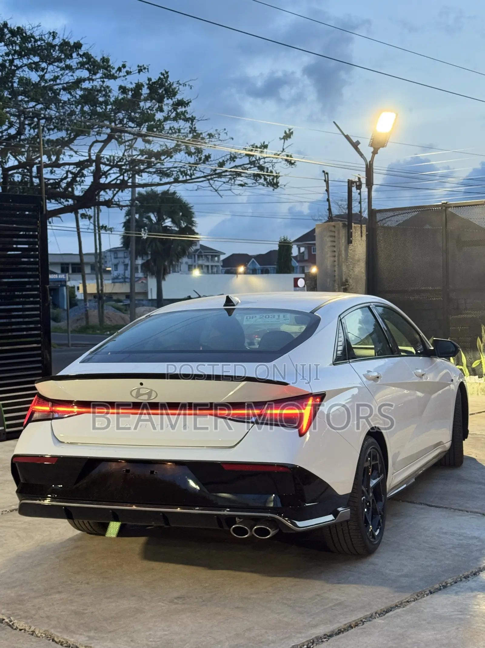 Hyundai Elantra N Line 2024 White