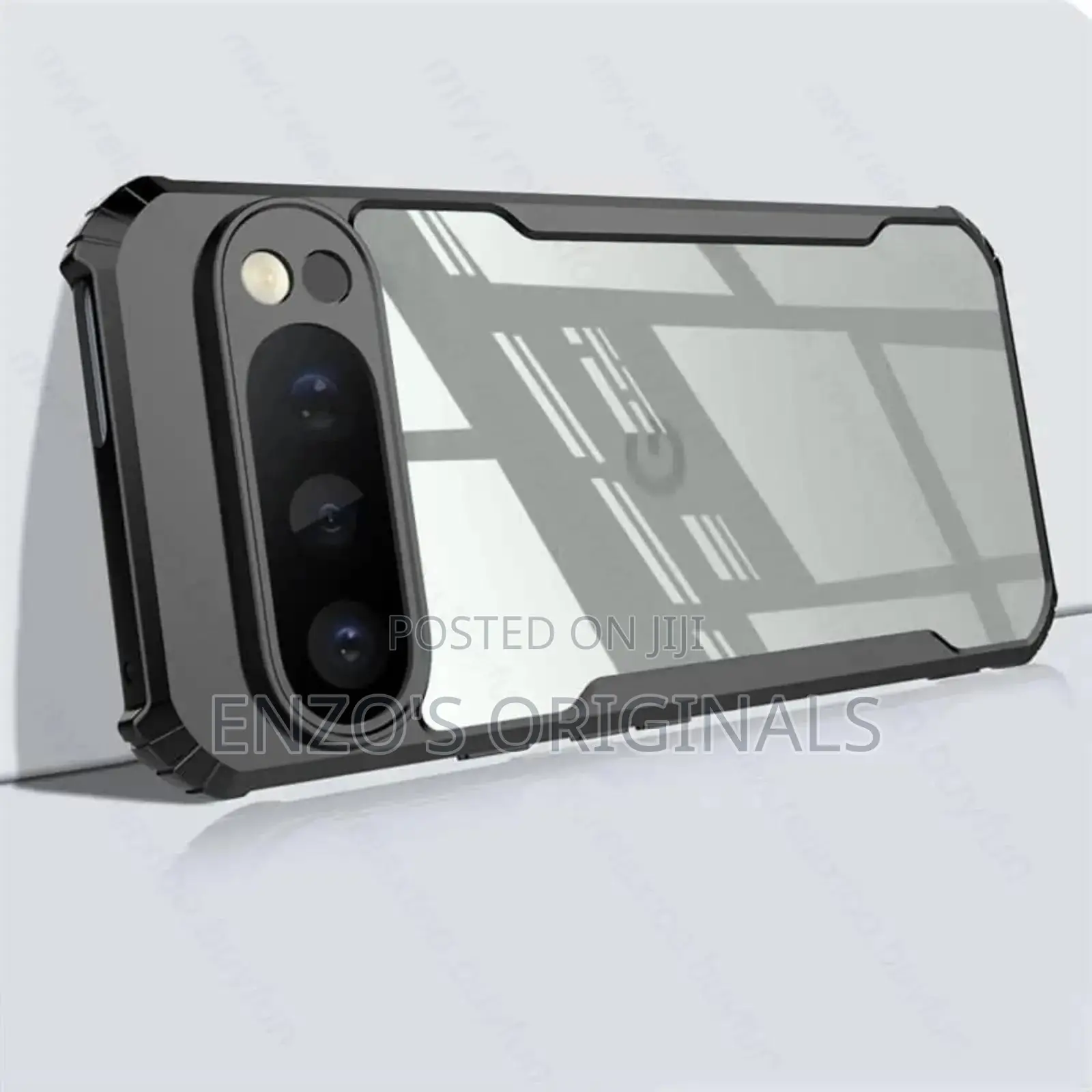 Google Pixel 9pro Xl Light Rugged Case With Clear Back