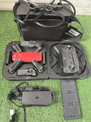 Dji Spark Red Colour Fly More Combo(Almost New)